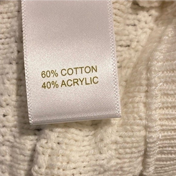 House of Harlow 1960 Cream Knit Crochet Mini - Size Medium - Picture 4 of 4